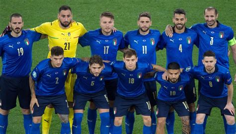 Calciatori italiani durante gli europei