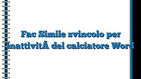 Schema delle procedure di svincolo per inattività della società