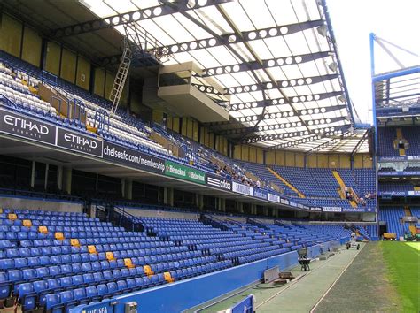 Mappa delle tribune di Stamford Bridge