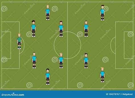 Campo da calcio con giocatori del Manchester United