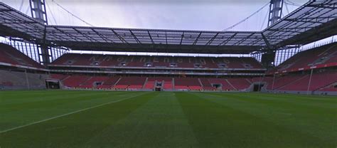 Mappa dello stadio RheinEnergieStadion di Colonia