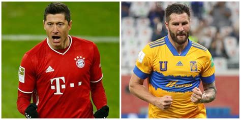 Robert Lewandowski e André-Pierre Gignac