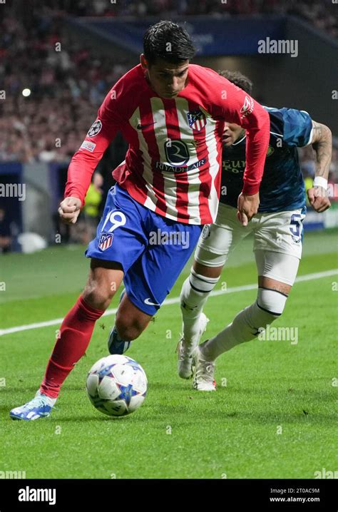 Alvaro Morata durante una partita