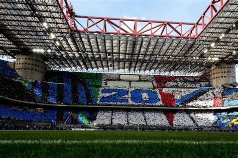 La Curva Nord dell'Inter