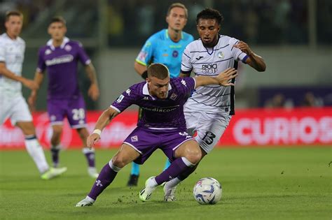 Schema tattico Fiorentina vs Atalanta