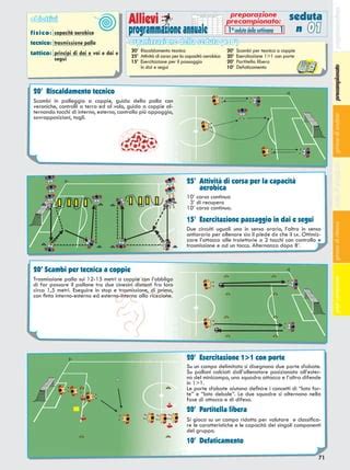Analisi video di un'azione di calcio con sovrapposizioni per evidenziare il tocco decisivo.