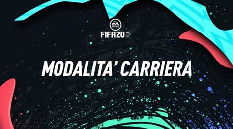 Interfaccia della modalità Carriera di FIFA 20