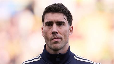 Dusan Vlahovic durante la partita