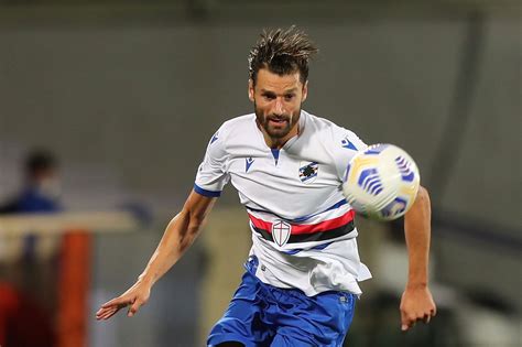 Antonio Candreva in maglia Sampdoria
