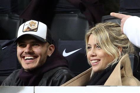 Wanda Nara e Luciano Spalletti sorridenti insieme