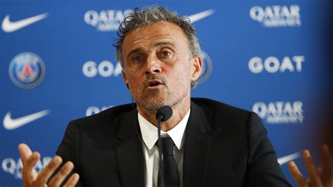 Luis Enrique in conferenza stampa