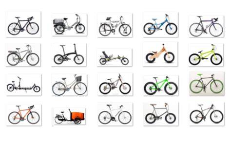 Collage di diverse tipologie di biciclette disponibili per il noleggio a Manchester