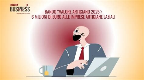 Infografica riassuntiva del Bando Valore Artigiano