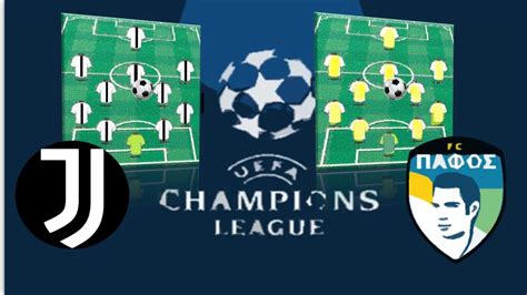 Formazioni tattiche Juventus e Tottenham