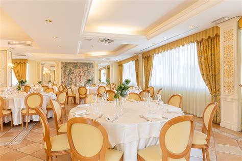 Sala banchetti dell'hotel