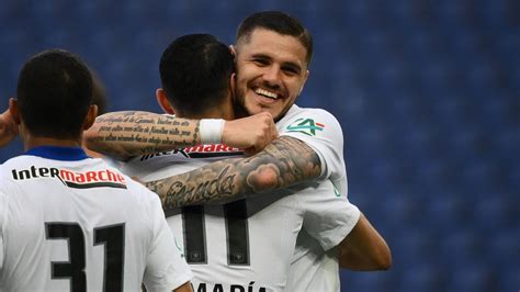 Mauro Icardi che festeggia un gol