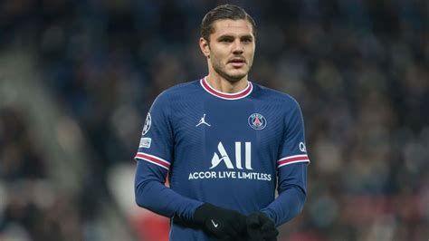 Mauro Icardi con la maglia del PSG