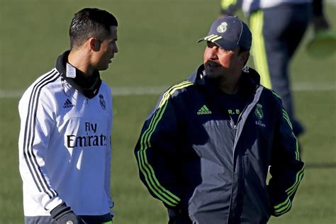 Cristiano Ronaldo e Rafa Benitez