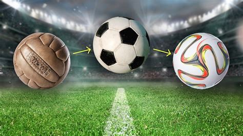 Evoluzione dei palloni da calcio nel tempo