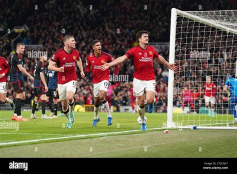 Il Manchester United celebra un gol