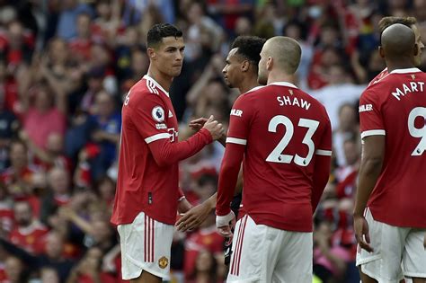 Cristiano Ronaldo e compagni del Manchester United