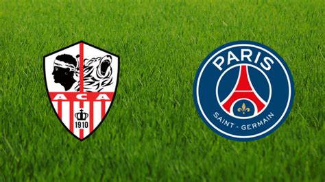 Stemma Paris Saint-Germain e AC Ajaccio