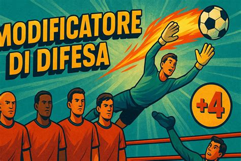 Infografica sul funzionamento del modificatore di difesa