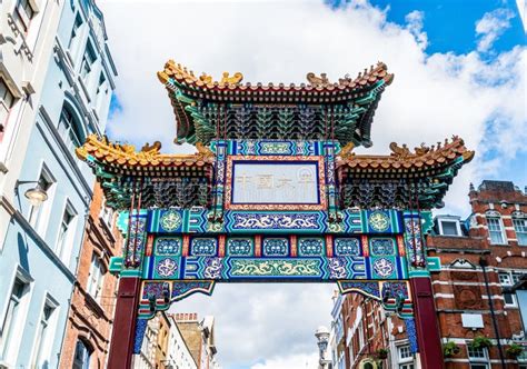 Porta d'ingresso di Chinatown a Manchester