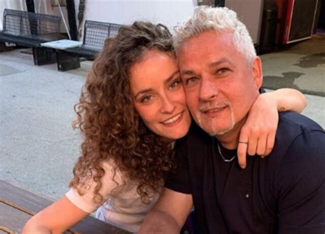 Roberto Baggio e la figlia Valentina sorridenti