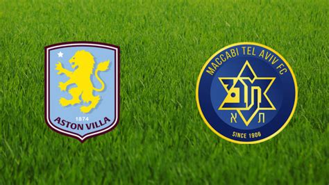 Grafico del possesso palla durante la partita Aston Villa vs Maccabi Tel Aviv