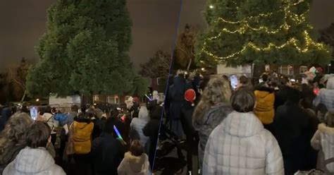 Albero di Natale a Manchester