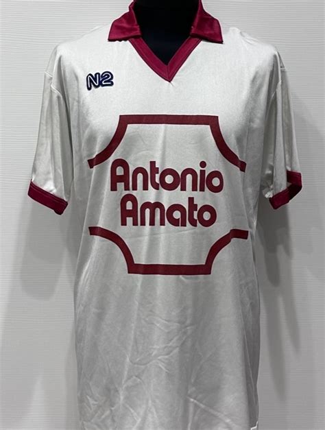 Maglia Salernitana anni '80 con sponsor Antonio Amato