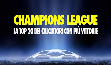 Coppa dei Campioni/Champions League con il numero di vittorie per club