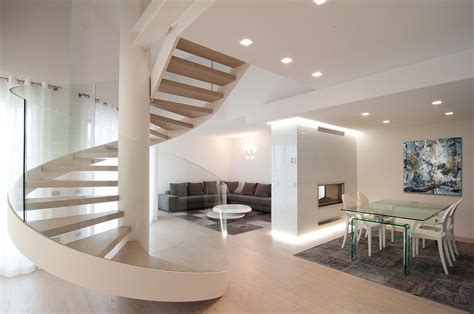 Interni di un attico moderno