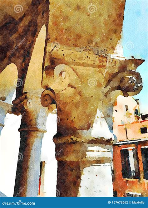 Dettagli architettonici di un edificio storico