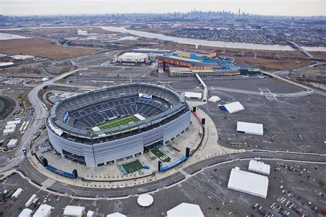 Vista aerea del MetLife Stadium