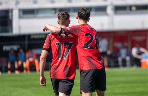 Grafico del percorso del Milan nella Youth League