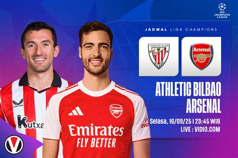 Statistiche confrontate Athletic Bilbao vs Arsenal