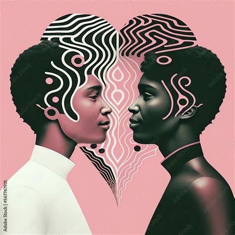 Immagine stilizzata di due persone che si guardano ma non si toccano, con spazio vuoto tra loro