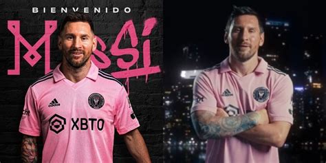 Lionel Messi con la maglia dell'Inter Miami