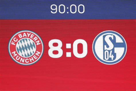 Tabella dei risultati e marcatori Schalke 04 vs Bayern Monaco