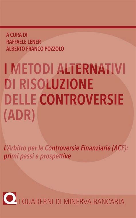Infografica sui metodi di risoluzione delle controversie finanziarie