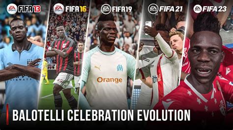 Mario Balotelli che esulta in FIFA 13