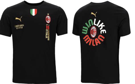 Maglia celebrativa Scudetto Milan