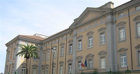 Il tribunale di Napoli dove si svolge il processo Calciopoli