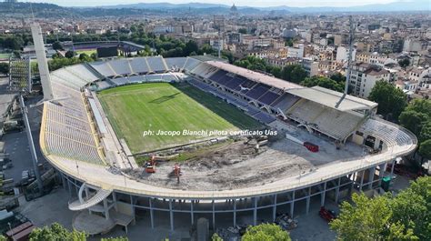 Foto storica dello Stadio Artemio Franchi