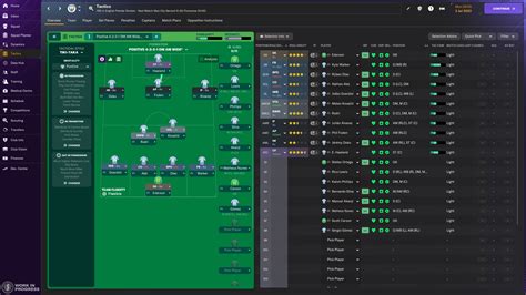 Grafico allenamento Football Manager