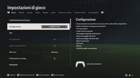 Schermata delle impostazioni di aggiornamento automatico su PS5