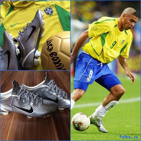 Ronaldo Nazário con le Mercurial Chrome durante il Mondiale 2002