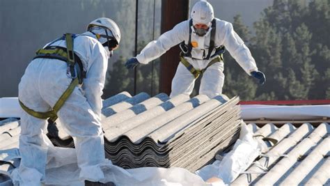 Flusso di processo per la bonifica e smaltimento amianto